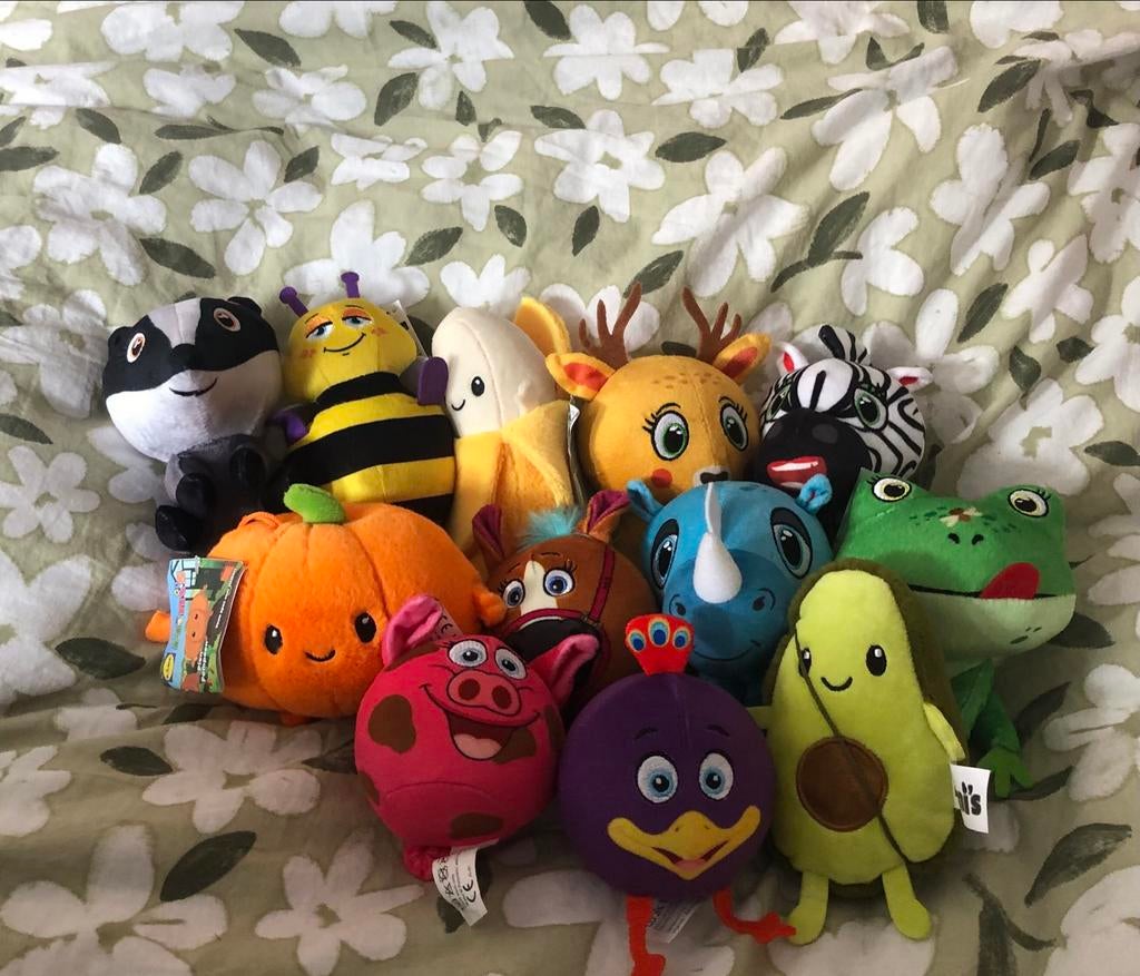 Lidl Knuffels Dieren - 13 Stuks Zo Goed Als Nieuw, Lidl, Overige karakters, Overige typen, Ophalen of Verzenden