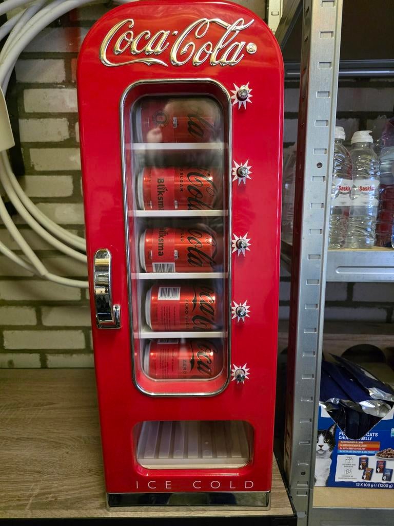 Coca-Cola Mini Koelkast - Perfect voor Drankjes, Witgoed en Apparatuur, Koelkasten en IJskasten, Zonder vriesvak, Ophalen of Verzenden