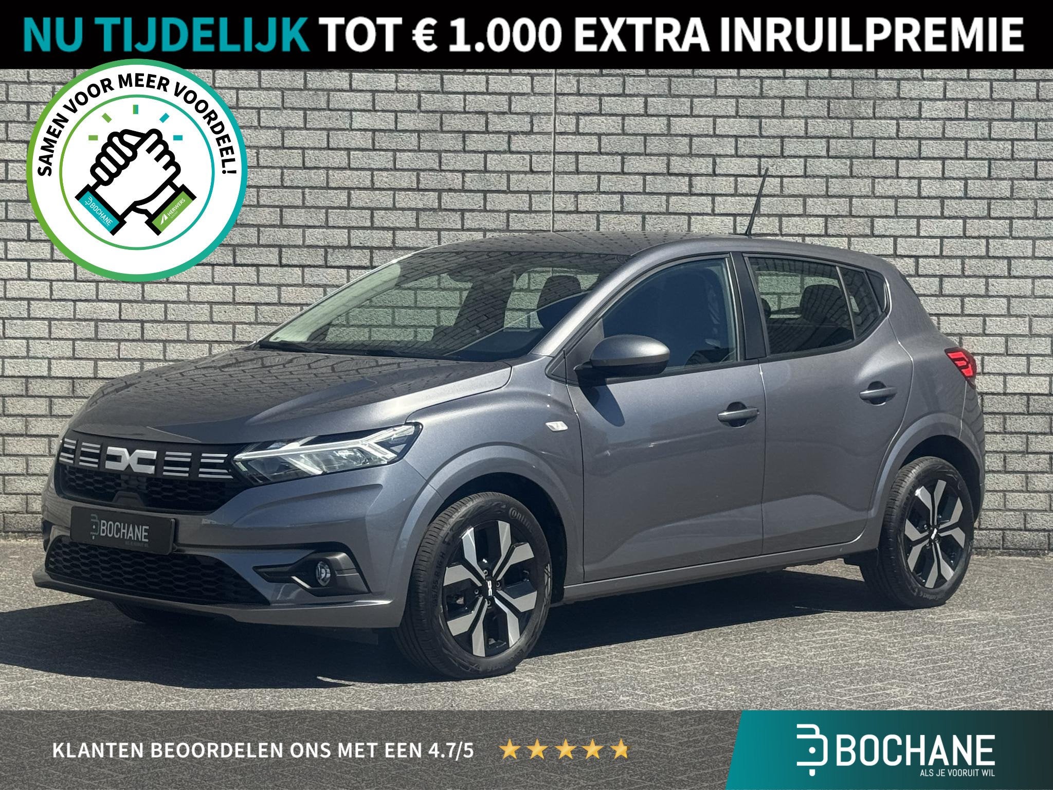 Dacia Sandero 1.0 TCe 90 Expression | Automaat | Stoelverwar