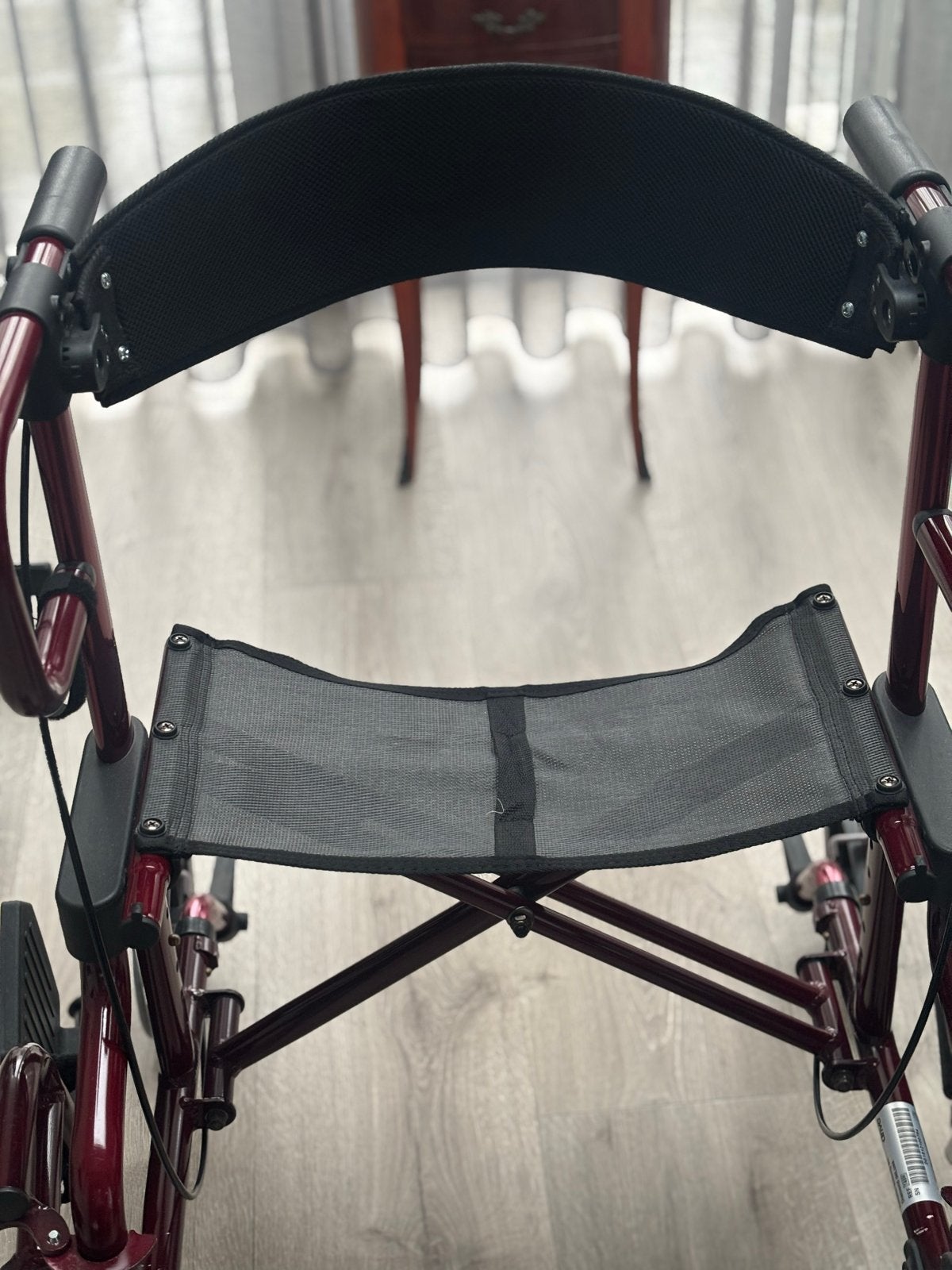 Te koop rolstoel rollator, Ophalen, Opvouwbaar, Gebruikt