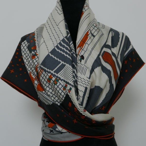 Cashmere met zijden sjaal, Kleding | Dames, Ophalen of Verzenden, Nieuw, Sjaal