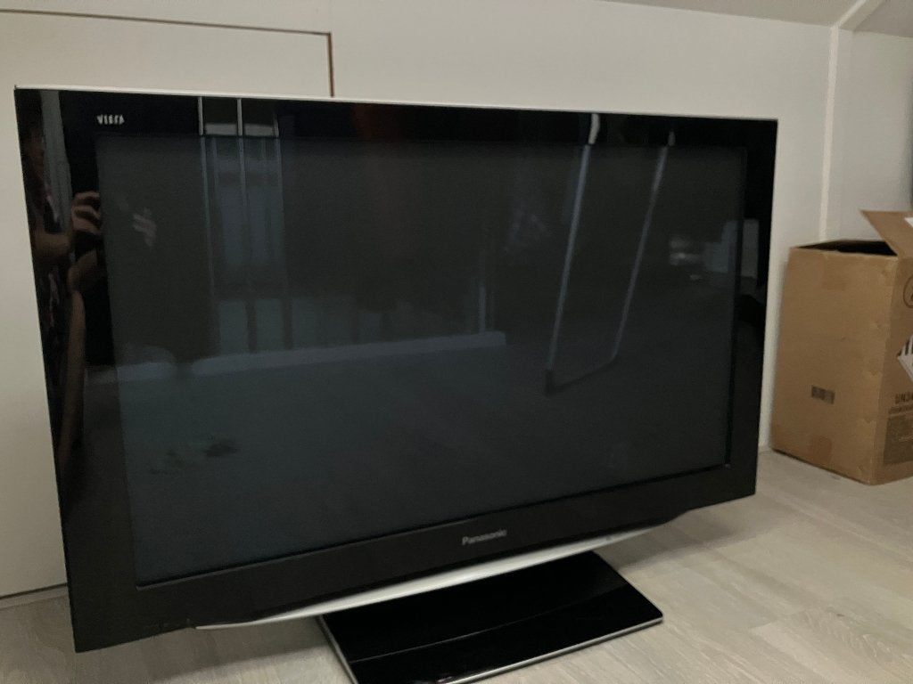 Plasma televisie van het merk Panasonic, Ophalen, Gebruikt, Panasonic, 50 Hz