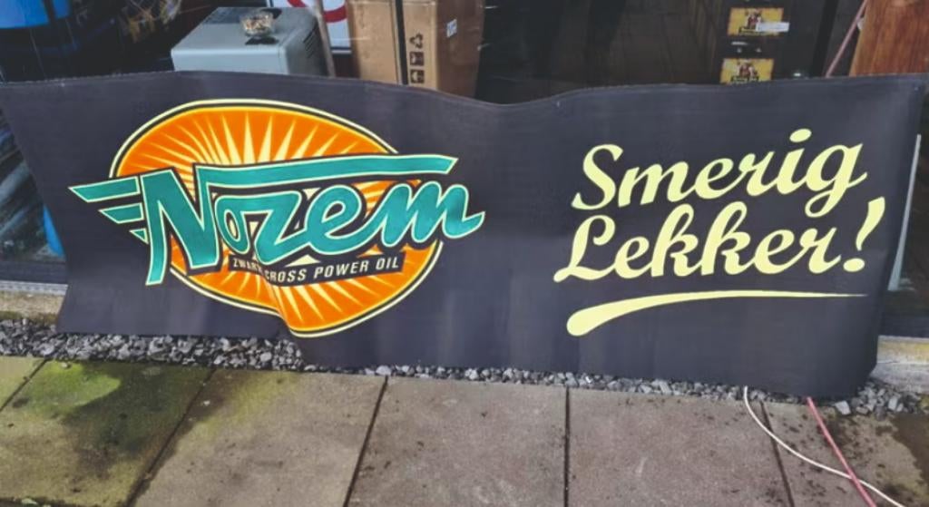 nozem spandoek, Ophalen, Gebruikt, Gebruiksvoorwerp