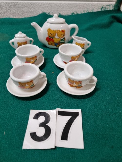 mini servies berenfamilie, Ophalen of Verzenden