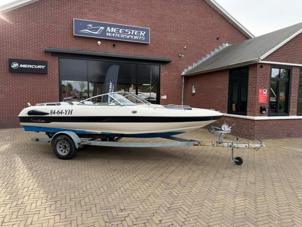Sensation Speedboot / Mercury 3.0 4 cilinder / Trailer, Overige merken, Gebruikt, 120 tot 200 pk, 6 m