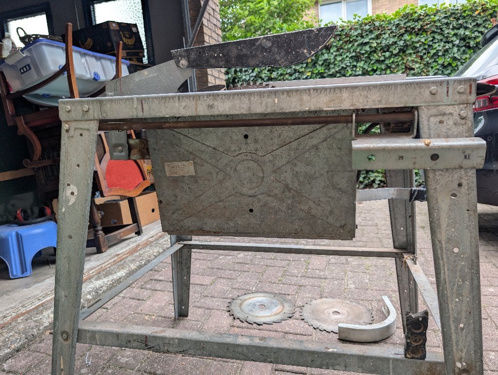 zaagtafel, Ophalen, Gebruikt, Cirkelzaag, Ferm