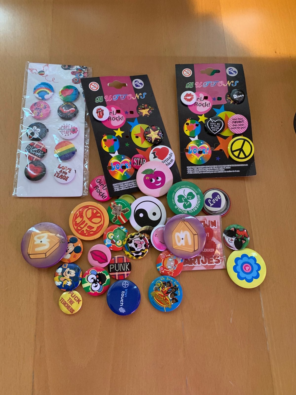 Partij buttons, Ophalen of Verzenden, Overige onderwerpen
