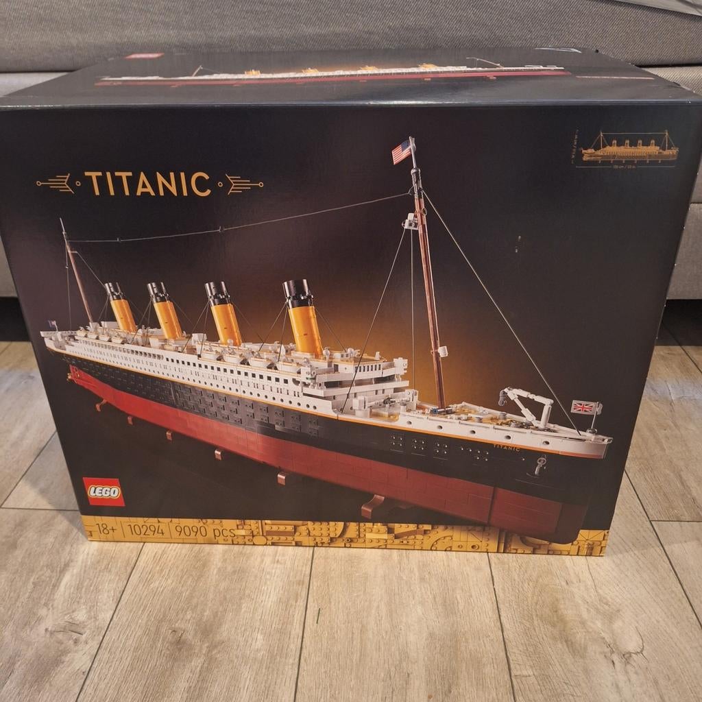 LEGO Titanic 10294 1x opgebouwd., Kinderen en Baby's, Speelgoed | Duplo en Lego, Lego, Ophalen of Verzenden, Zo goed als nieuw