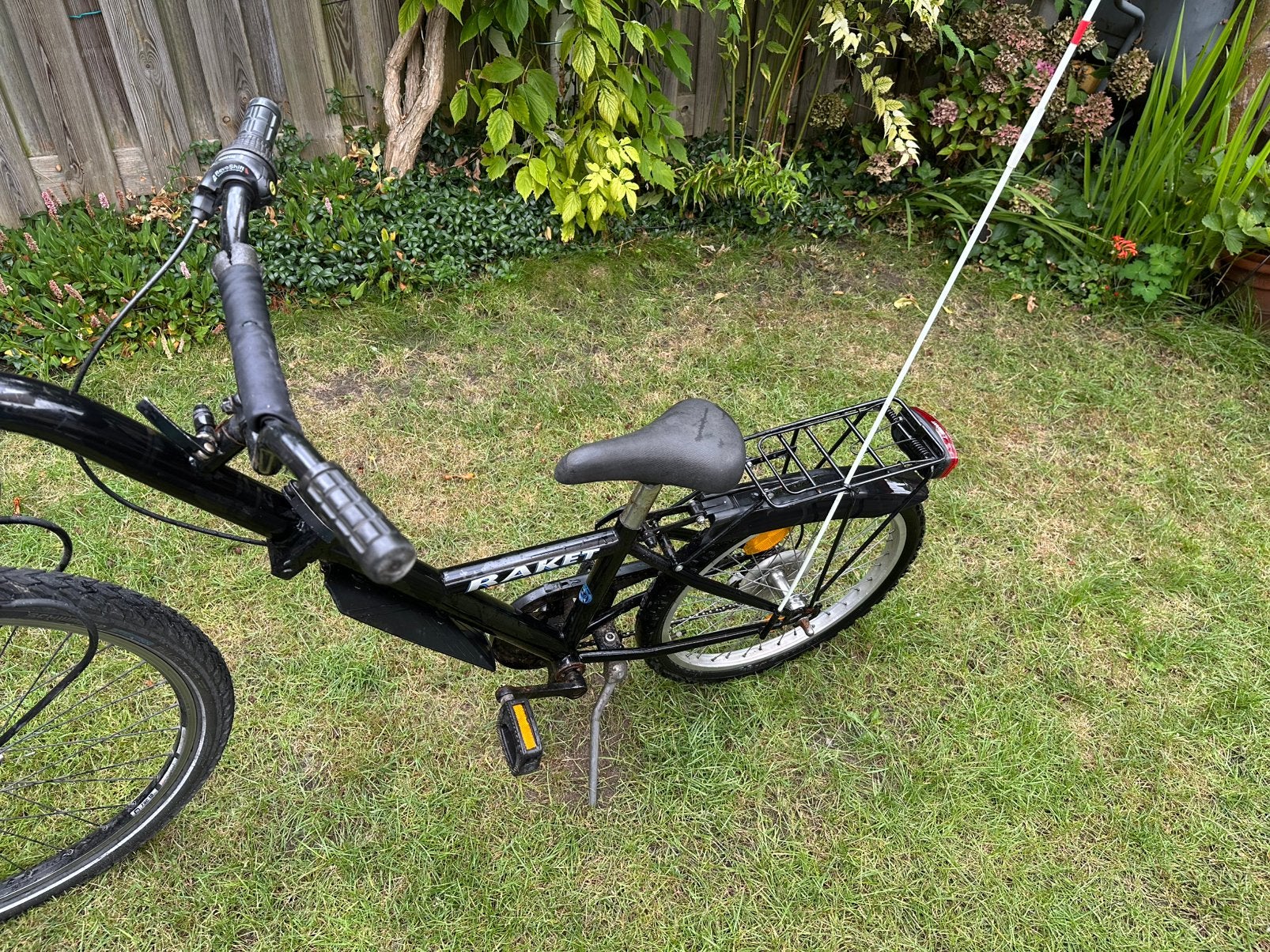 Aanhangfiets aanhangerfiets raket., Ophalen, Gebruikt, Opvouwbaar, 20 tot 40 kg