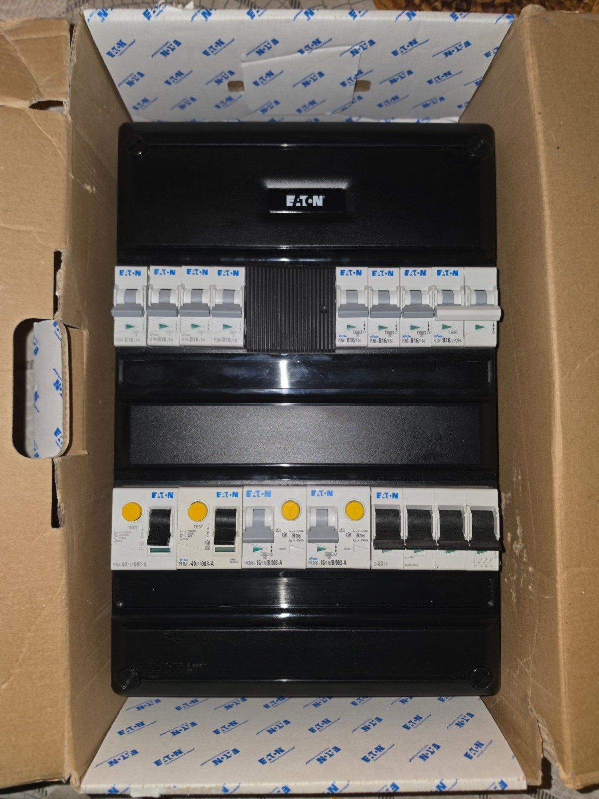 EATON 3-fase groepenkast System 55, Ophalen of Verzenden, Nieuw, Eaton, Groepenkast