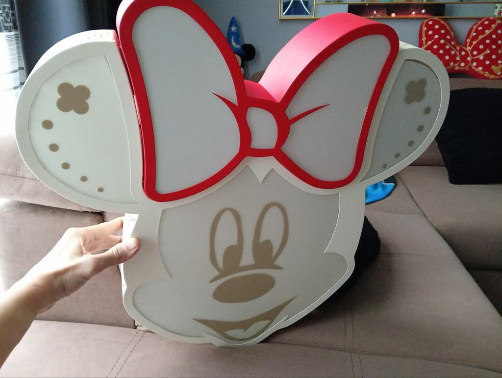 Minnie Mouse Plafondlamp - Kinderkamer Verlichting, Ophalen of Verzenden, Zo goed als nieuw, Disney, Speels, Kinderkamer