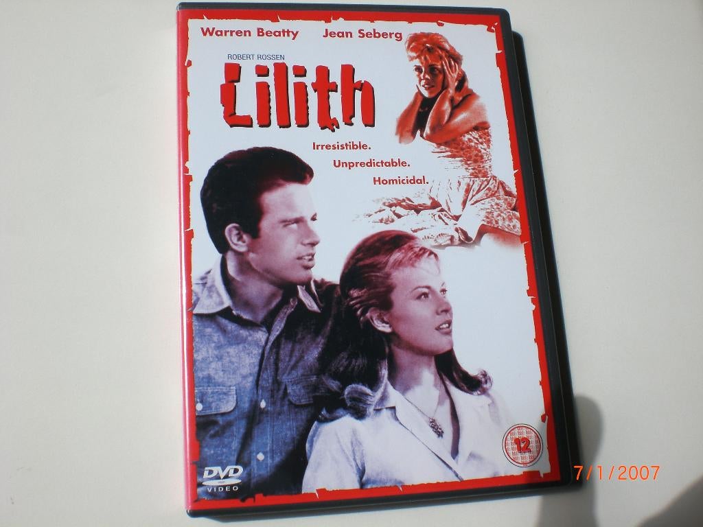 dvd Lilith Warren Beatty Jean Seberg Peter Fonda Kim Hunter, 1960 tot 1980, Ophalen of Verzenden, Zo goed als nieuw, Vanaf 12 jaar