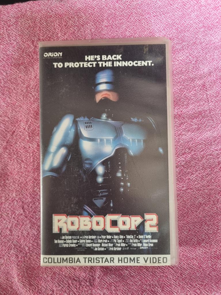 RoboCop 2 VHS - Zeer goede staat, Vanaf 16 jaar, Ophalen of Verzenden, Zo goed als nieuw, Science Fiction en Fantasy