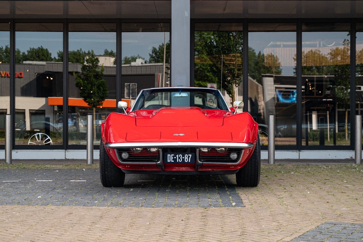 Chevrolet Corvette C3 454 T-Top (bj 1968), Lederen bekleding, Gebruikt, 8 cilinders, Bedrijf