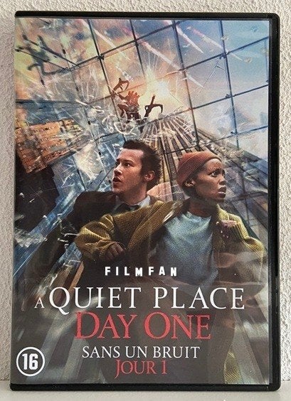 DVD A Quiet Place Day One, Engels, Vanaf 16 jaar, Nederlands, Ophalen of Verzenden