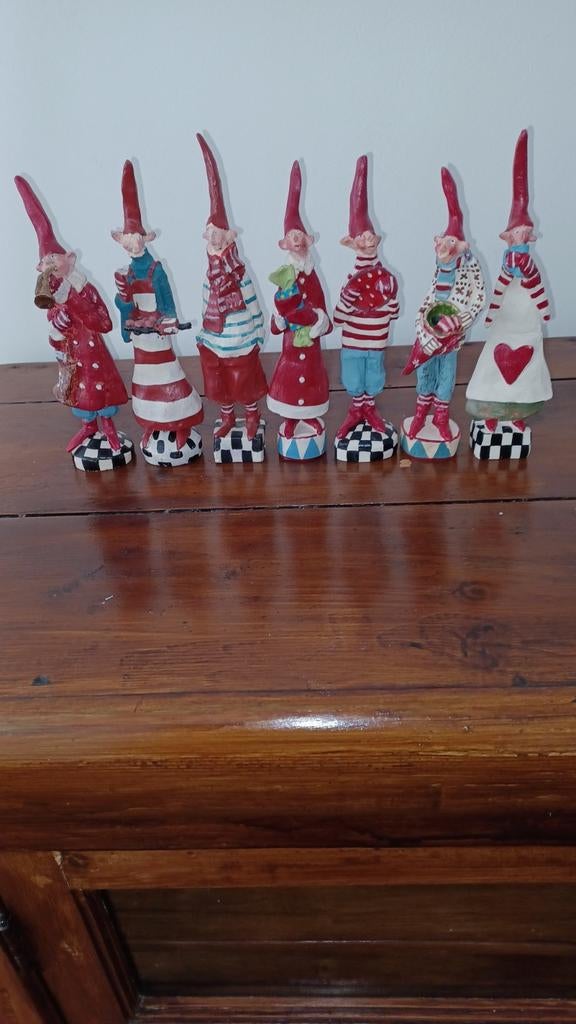 7 steenen poppetjes van noilly noel een gezellig stel bieden, Verzamelen, Poppenhuizen en Toebehoren, Ophalen of Verzenden, Nieuw