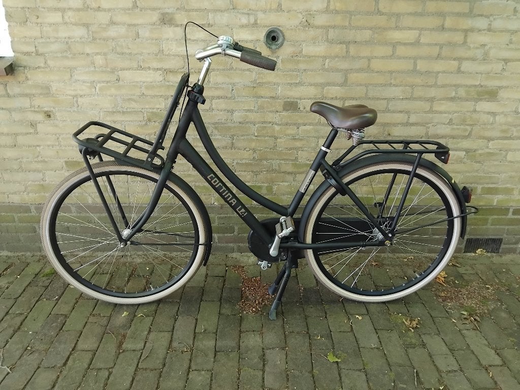 Cortina U4 Frame 50, Fietsen en Brommers, Fietsen | Dames | Damesfietsen, Terugtraprem, Versnellingen, Zo goed als nieuw, 50 tot 53 cm