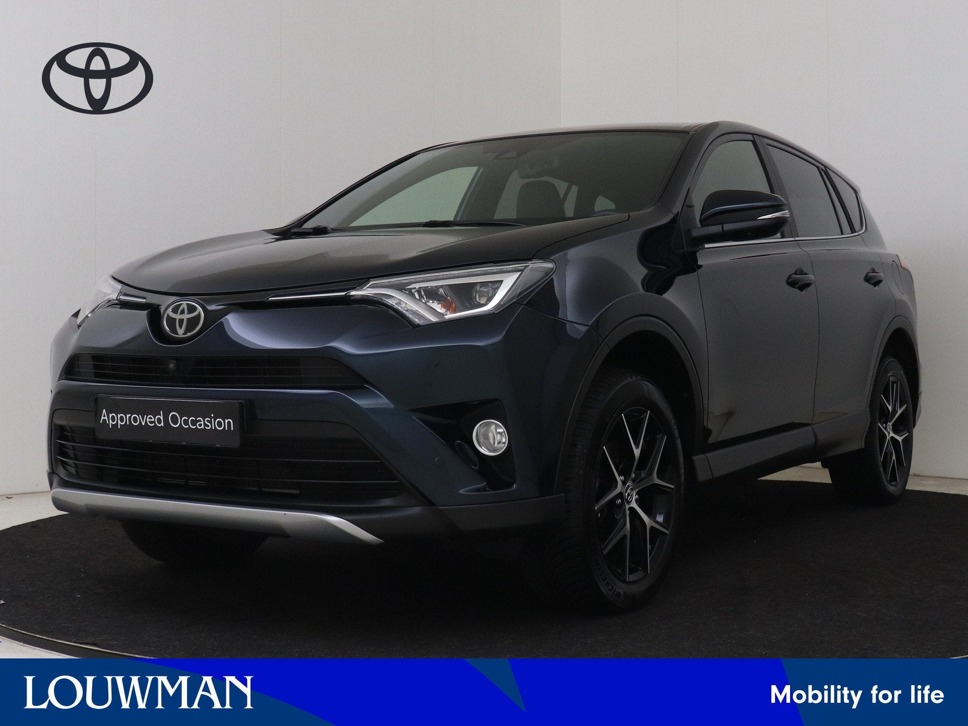 Toyota RAV4 2.0 VVT-i AWD Style | 2000KG trekgewicht Mogelij, 15 km/l, Gebruikt, 4 cilinders, Blauw