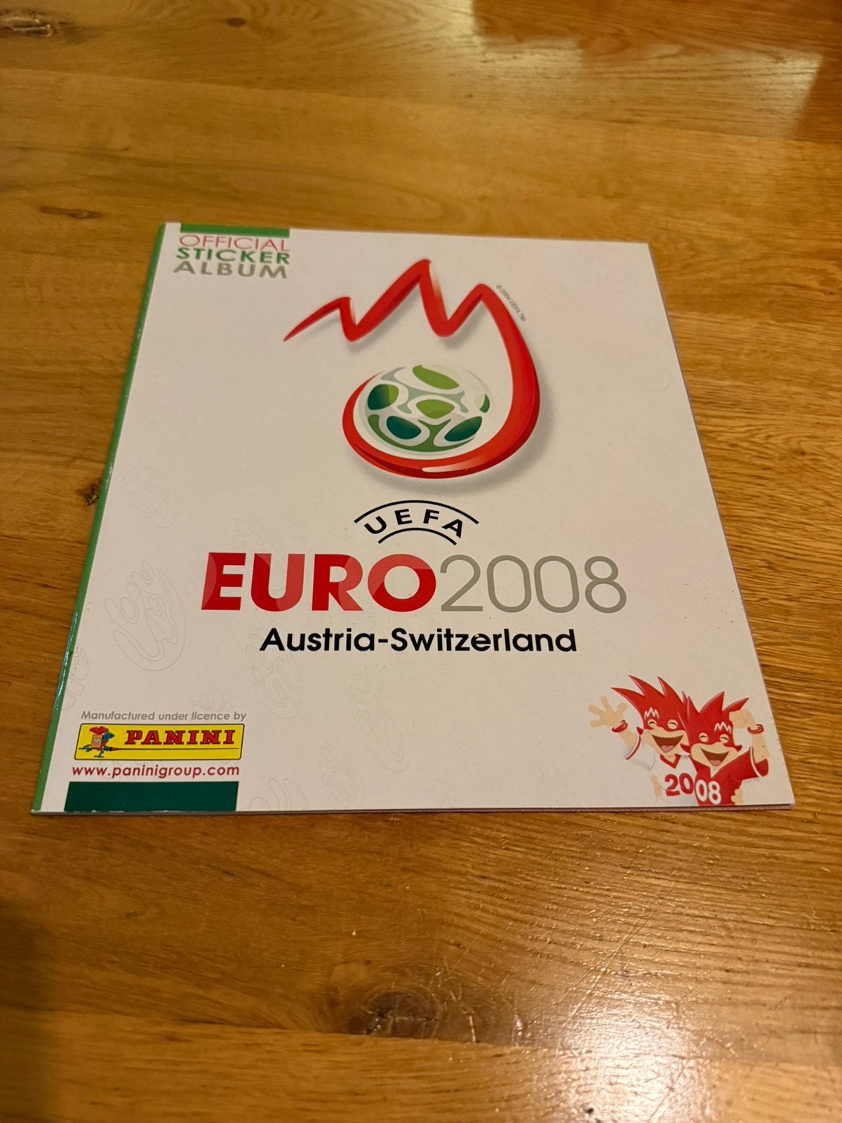 Panini - Euro 2008 - complete set + leeg album, Ophalen of Verzenden, Nieuw, Buitenlandse clubs, Poster, Plaatje of Sticker