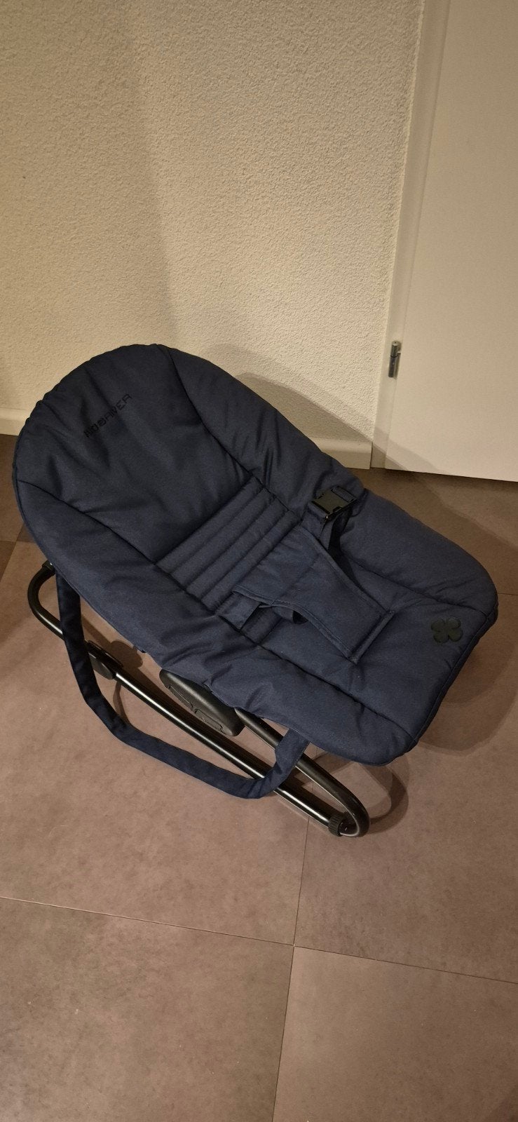 Wipstoel, Kidsriver, donkerblauw, Kinderen en Baby's, Wipstoel, Met gordel(s) of riempje(s), Zo goed als nieuw, Ophalen