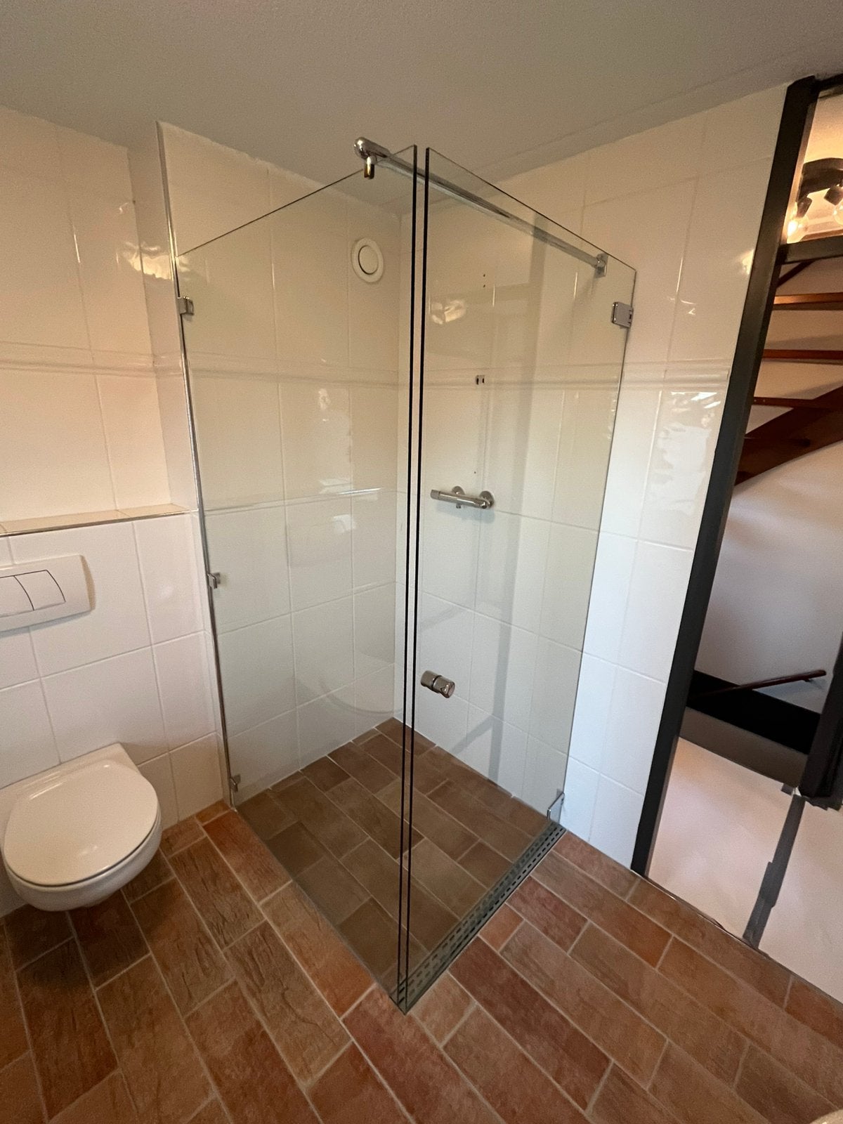 Douche cabine glas, Ophalen, Gebruikt
