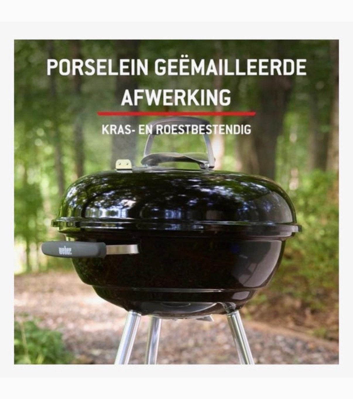 Weber Compact 57 Houtskoolbarbecue, Ophalen of Verzenden, Nieuw