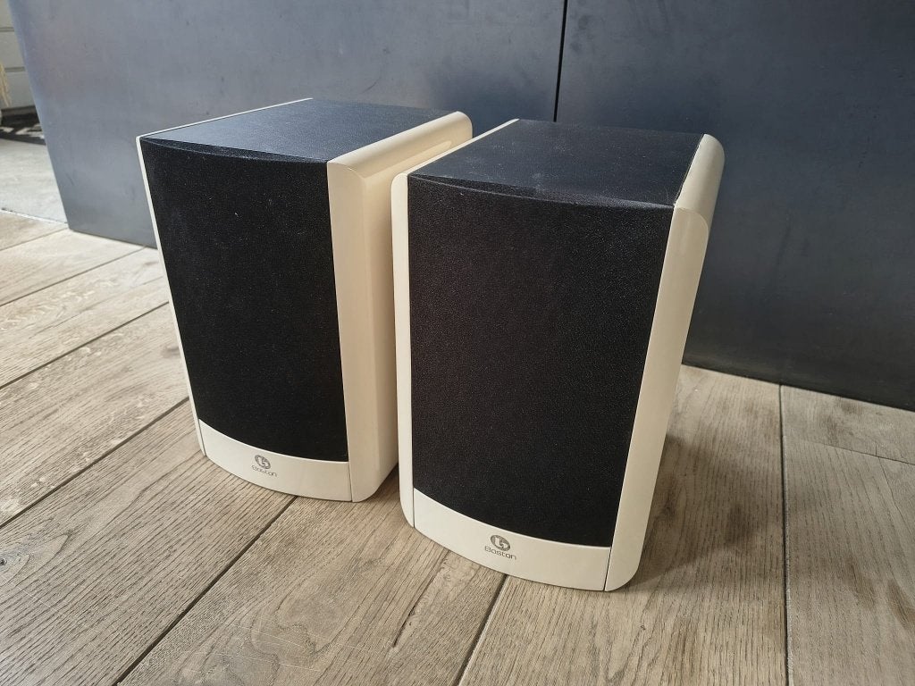 Boston Acoustics A25 Boekenplank Speakers, Overige merken, Ophalen of Verzenden, Zo goed als nieuw, 60 tot 120 watt