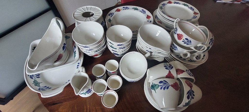 Boerenbond servies, Ophalen, Landelijk/Boerenbont, Zo goed als nieuw, Royal Boch
