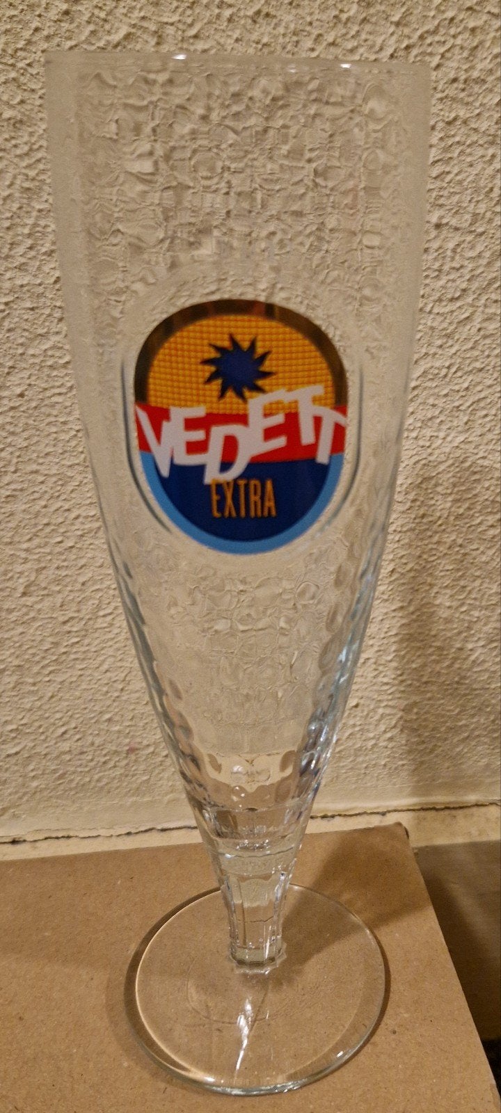 Vedett glazen, Ophalen of Verzenden, Zo goed als nieuw, Glas of Glazen, Overige merken