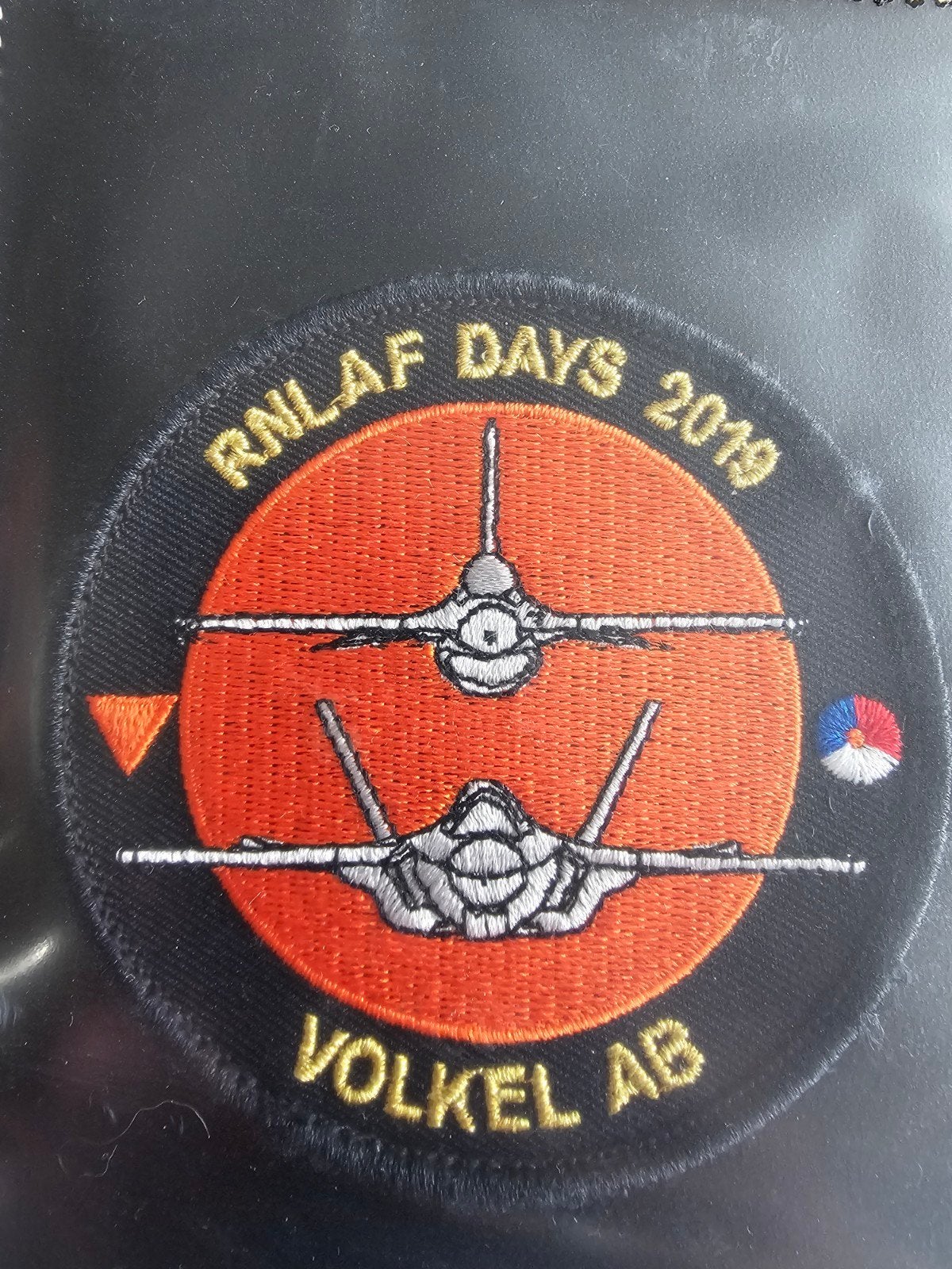 luchtmachtdagen 2019, Ophalen of Verzenden, Zo goed als nieuw, Patch, Badge of Embleem
