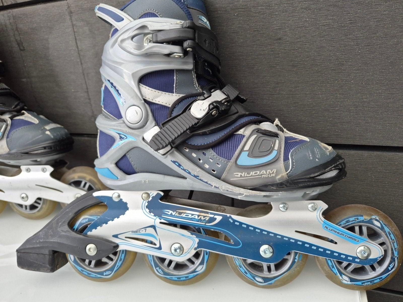 Nijdam Inline Skates Maat 38 - Gebruikt, Overige merken, Gebruikt, Kinderen, Ophalen of Verzenden