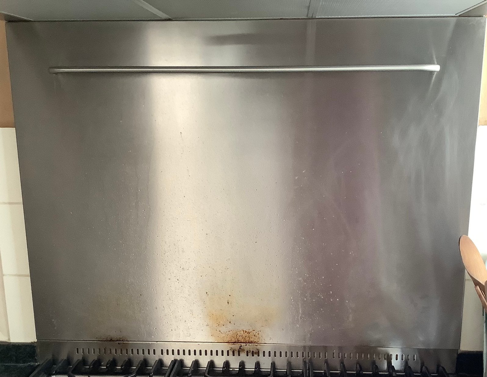 Achterwand voor fornuis van Boretti, Ophalen, Gebruikt