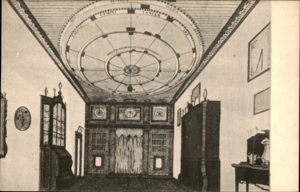 Franeker - Planetarium - Interieur, Ophalen of Verzenden, Voor 1920, Ongelopen, Friesland