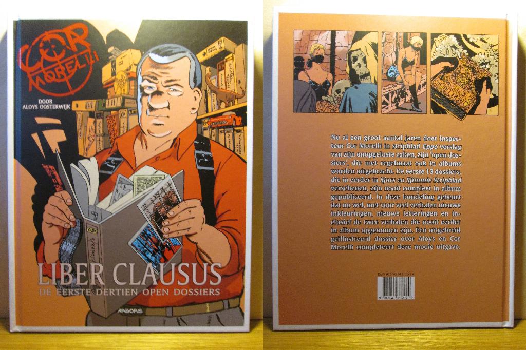 Cor Morelli: Liber Clausus - De eerste dertien open dossiers, Eén stripboek, Ophalen of Verzenden, Nieuw, Aloys Oosterwijk