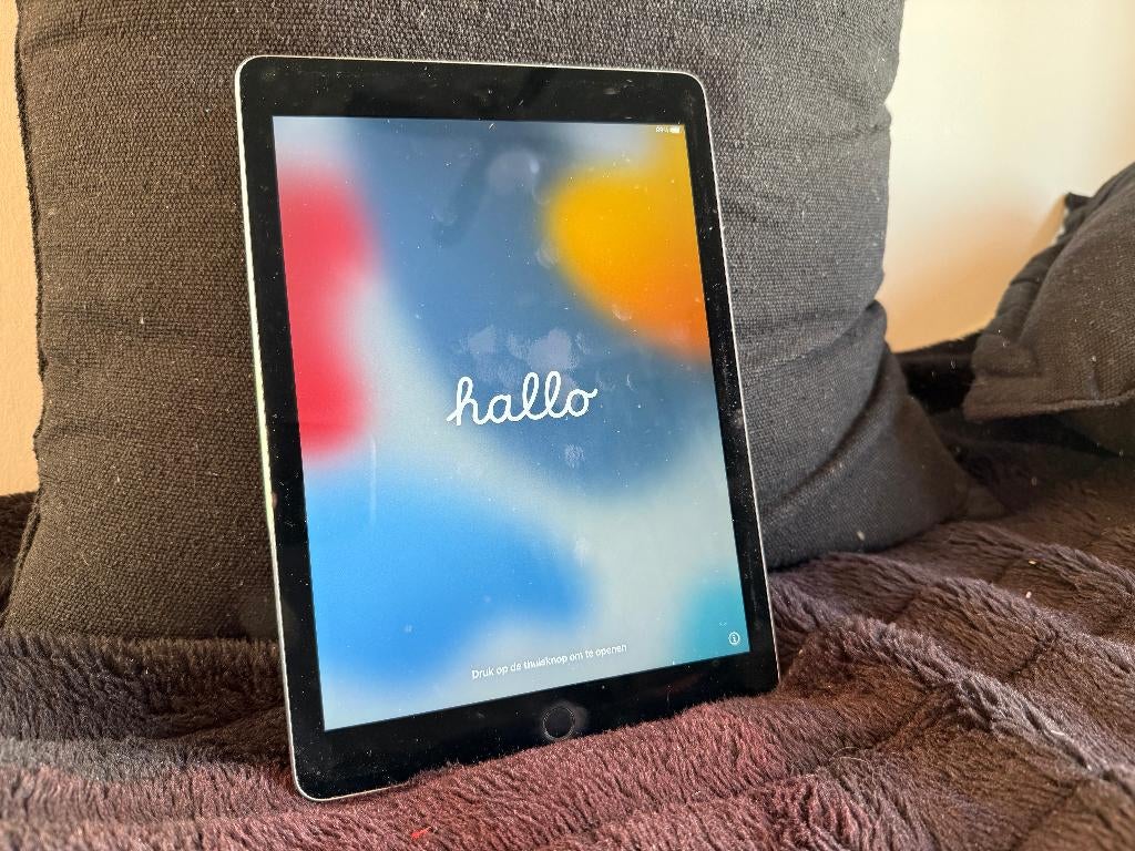 iPad Air 2 (model A1566), Computers en Software, Apple iPads, Gebruikt, Apple iPad Air, Wi-Fi, 10 inch, 16 GB, Grijs, Ophalen of Verzenden
