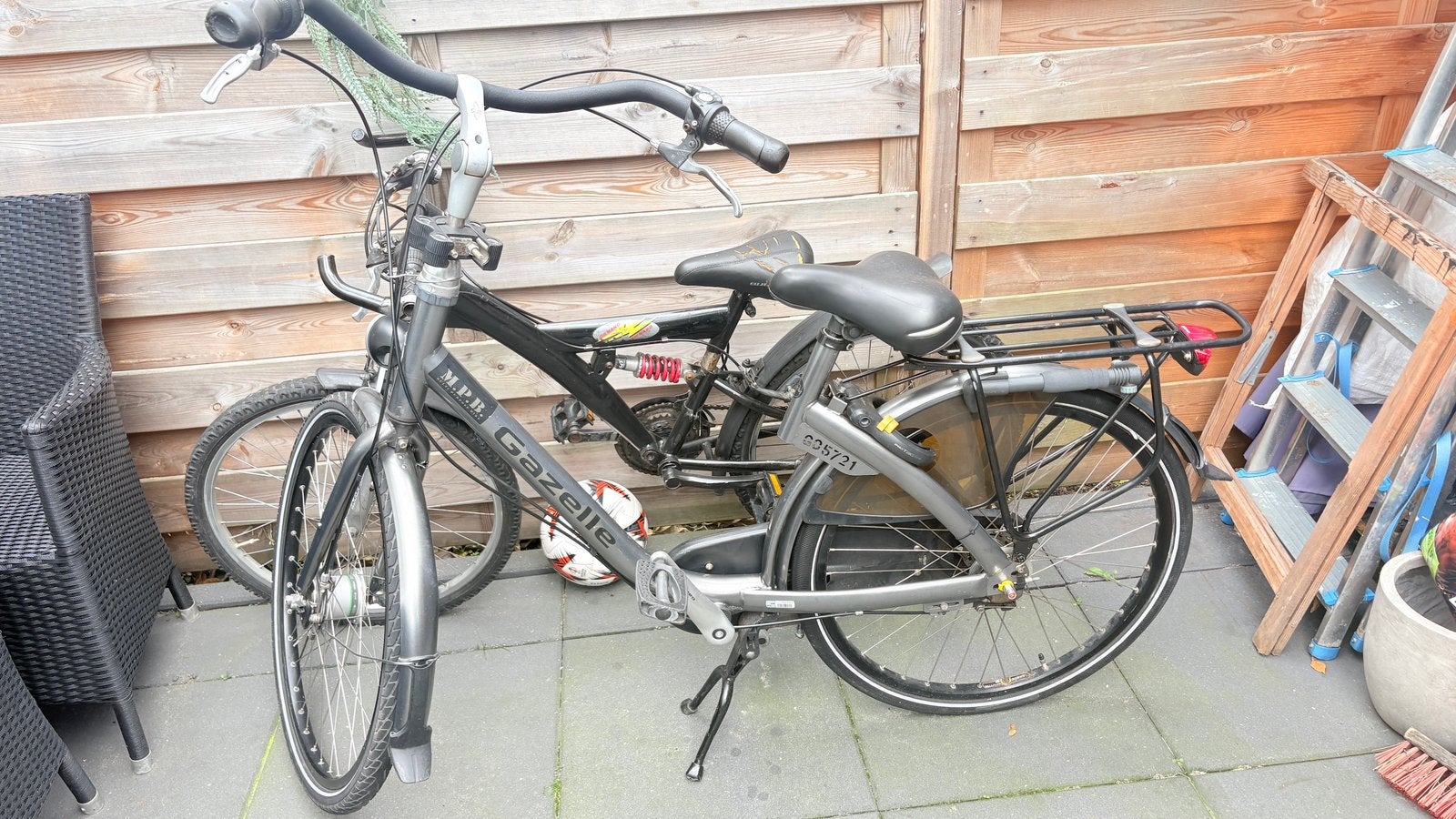 Stevige Gazelle M.P.B. Damesfiets / Transportfiets, Fietsen en Brommers, Ophalen, 20 inch of meer, Versnellingen, Zo goed als nieuw