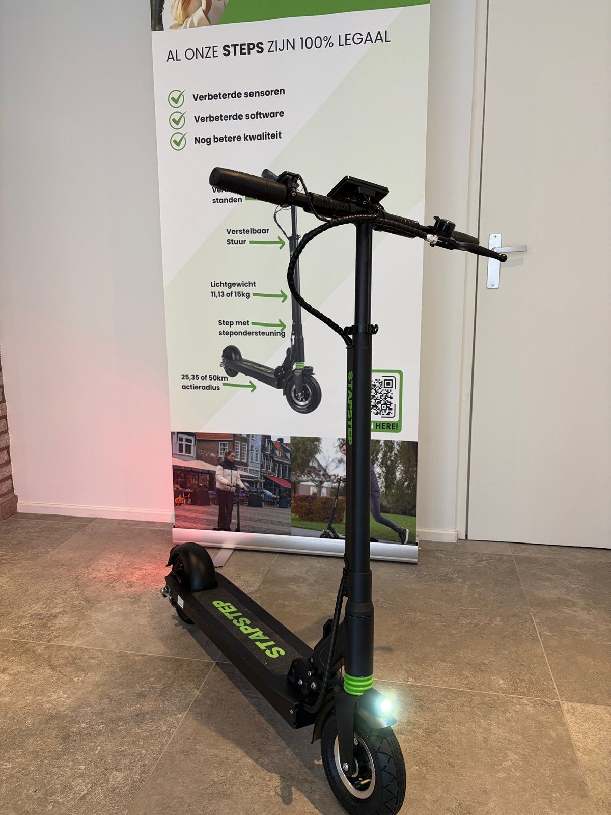 StapStep Lite+ Demo, Ophalen of Verzenden, Zo goed als nieuw, Elektrische step (E-scooter)