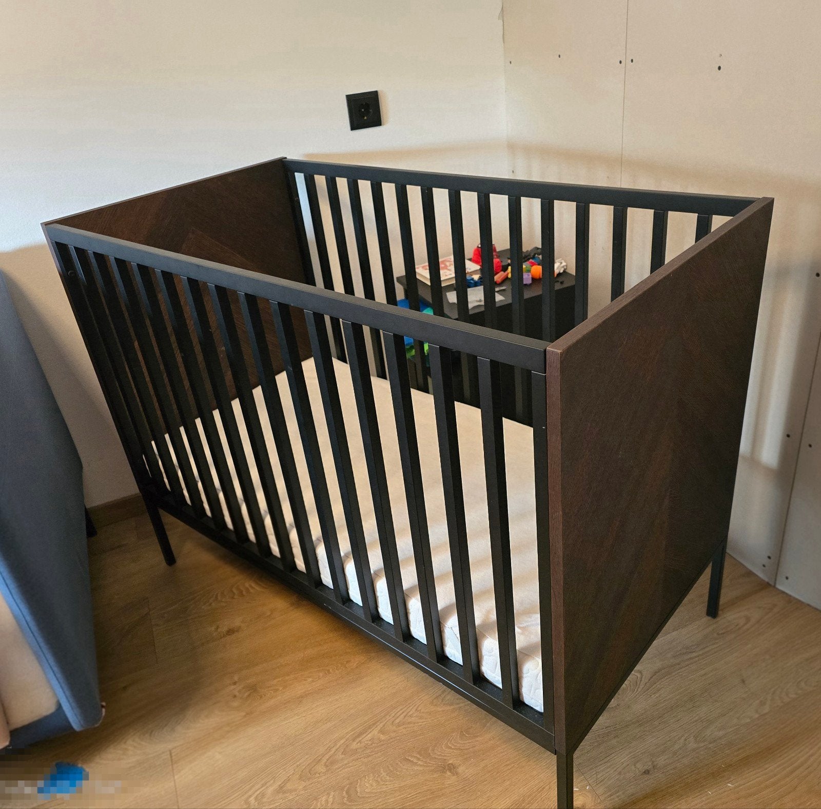 Kidsmill ledikant 60x120 eiken, Gebruikt, Minder dan 140 cm, Minder dan 70 cm, Ophalen