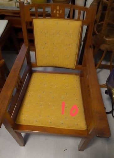 3 x set van 2 teak stoelen, Ophalen, Bruin, Arts & crafts, Zo goed als nieuw