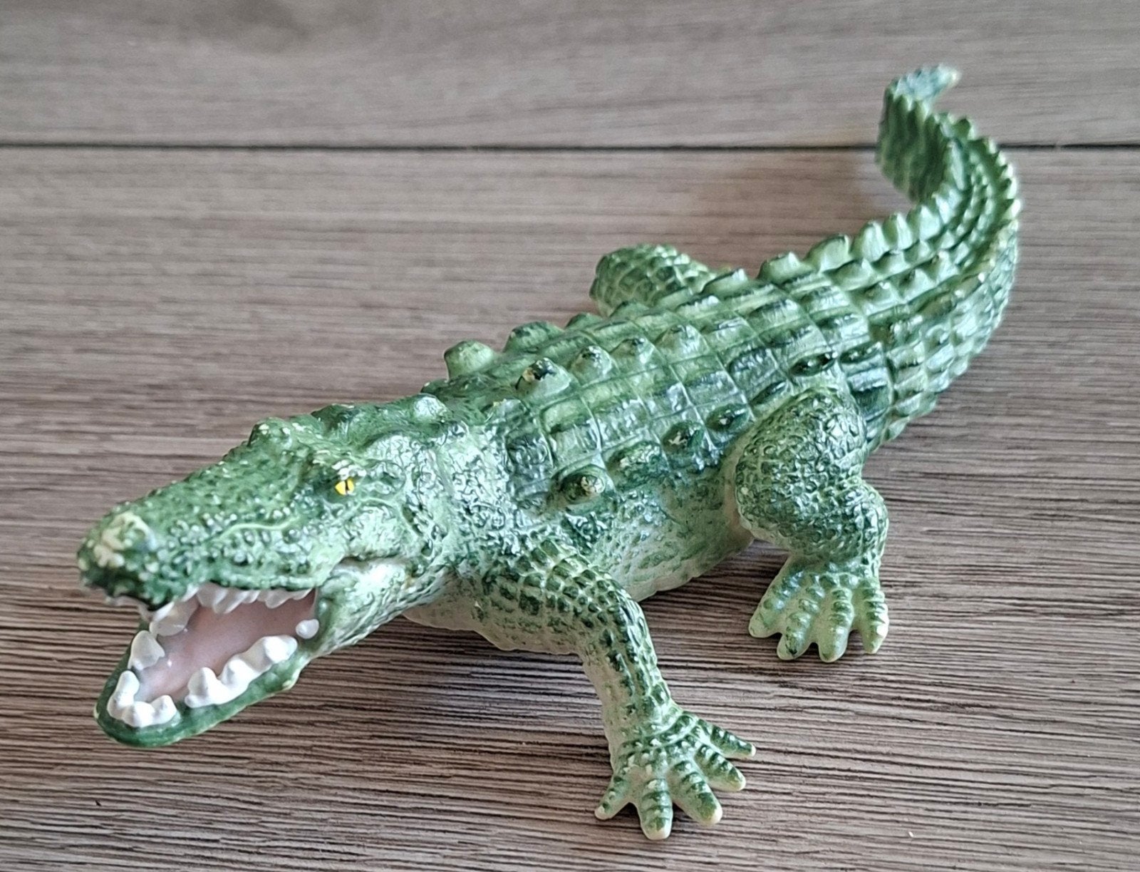 schleich krokodil, Ophalen of Verzenden, Zo goed als nieuw, Wild dier, Beeldje of Figuurtje
