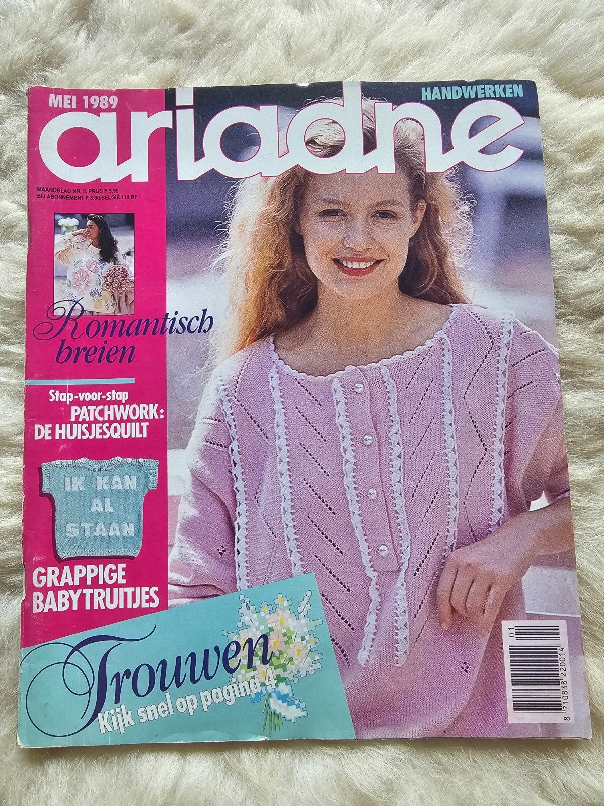 Vintage handwerk tijdschrift Ariadne nr 5. Mei 1989, Ophalen of Verzenden, Zo goed als nieuw, Damesbladen