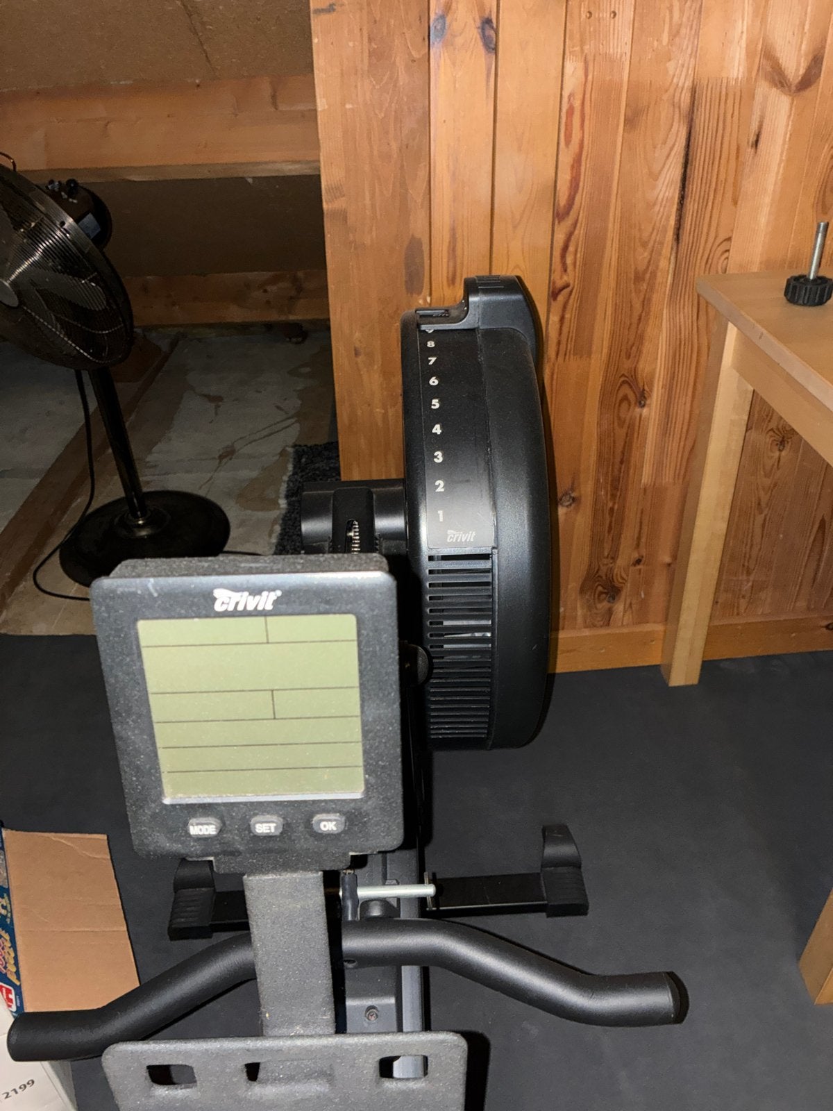Crivit Roeitrainer - Zo goed als nieuw, Sport en Fitness, Ophalen, Armen, Zo goed als nieuw, Metaal