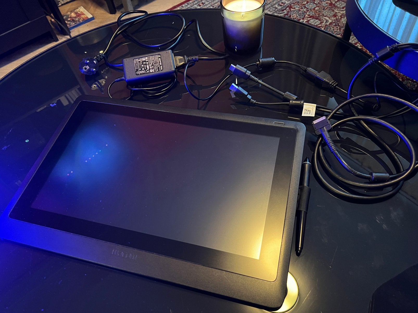 Wacom cintiq 16, gebruikt, Computers en Software, Tekentablets, Ophalen of Verzenden, Multi-touch, Gebruikt, Bedraad