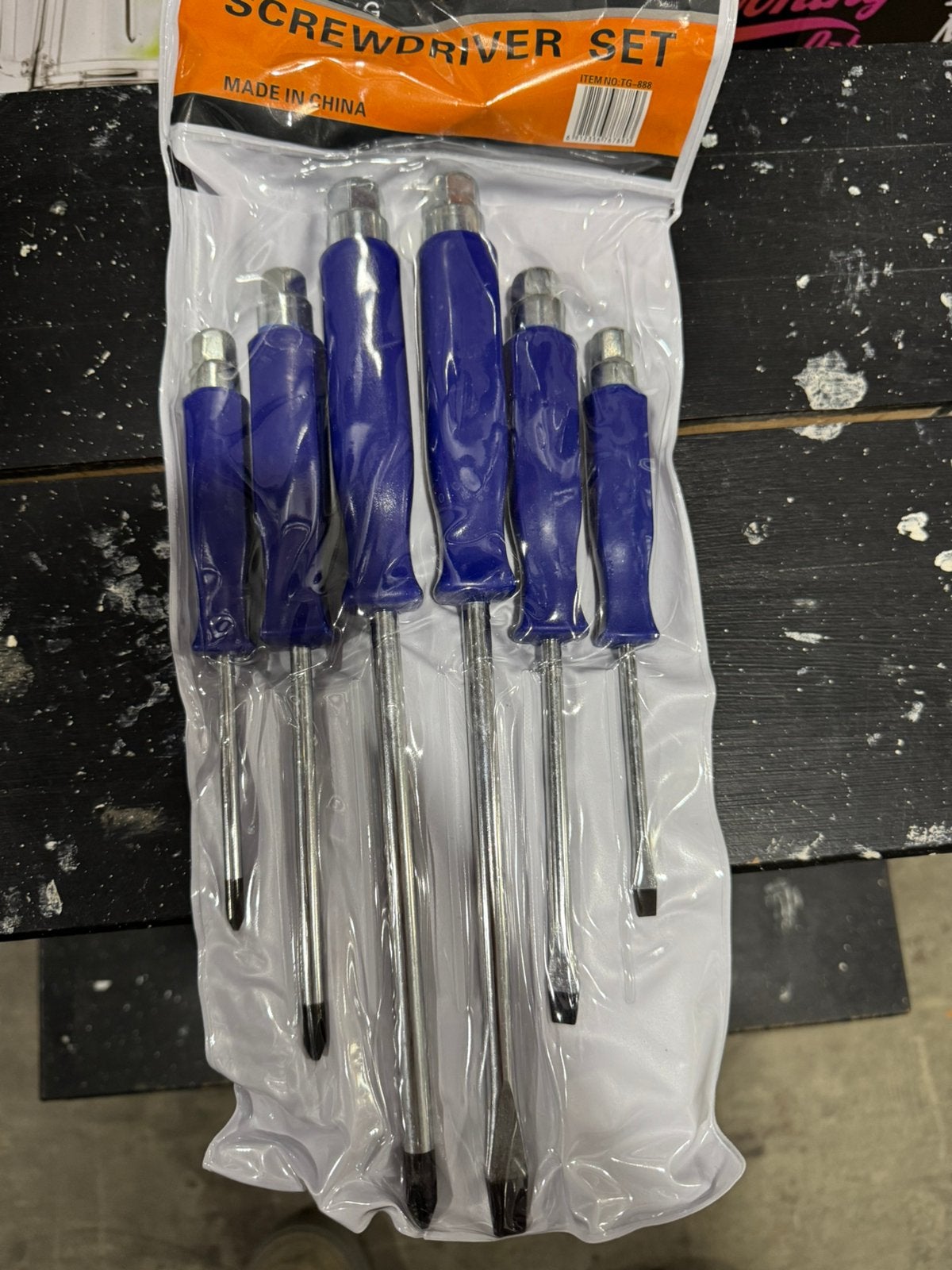 Partijhandel 40 x schroevendraaierset 6 delig goedkoop, Ophalen of Verzenden, Zo goed als nieuw