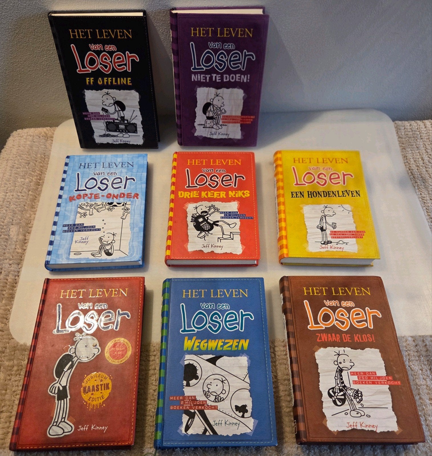 Het Leven van een Loser - Hardcover - 8 stuks, Verzenden