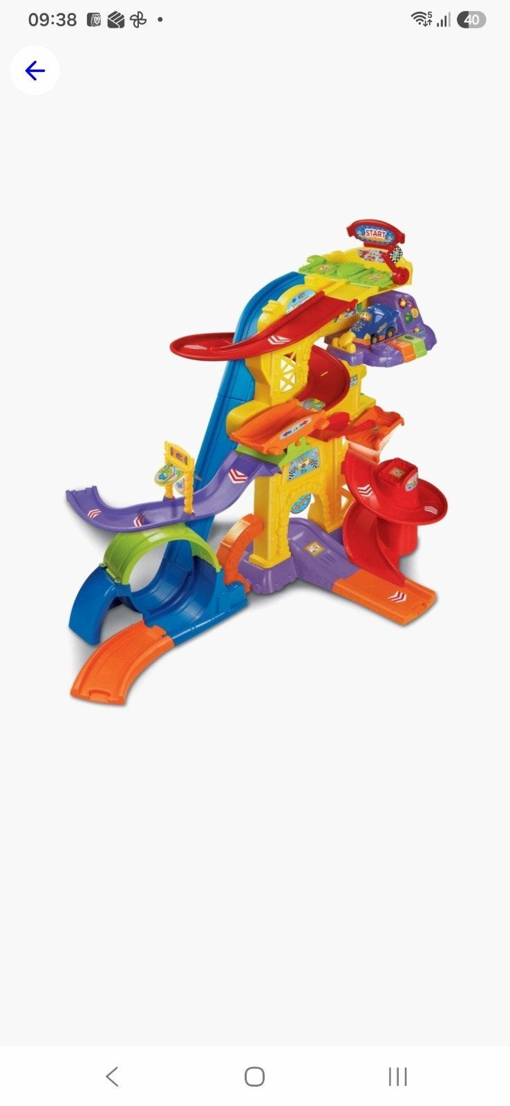 VTech Toet Toet Auto's Racebaan, Ophalen, Gebruikt, Handmatig, Overige merken