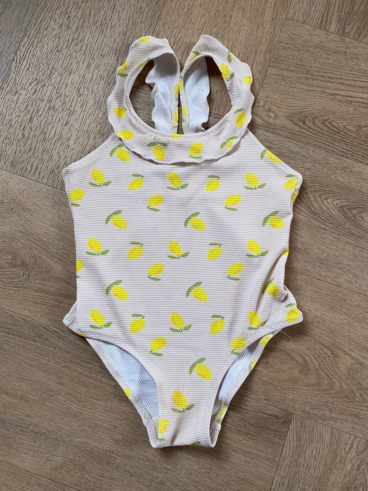 Hema badpakje citroen maat 98/104, Kinderen en Baby's, Gebruikt, Maat 98, Meisje, Badpak