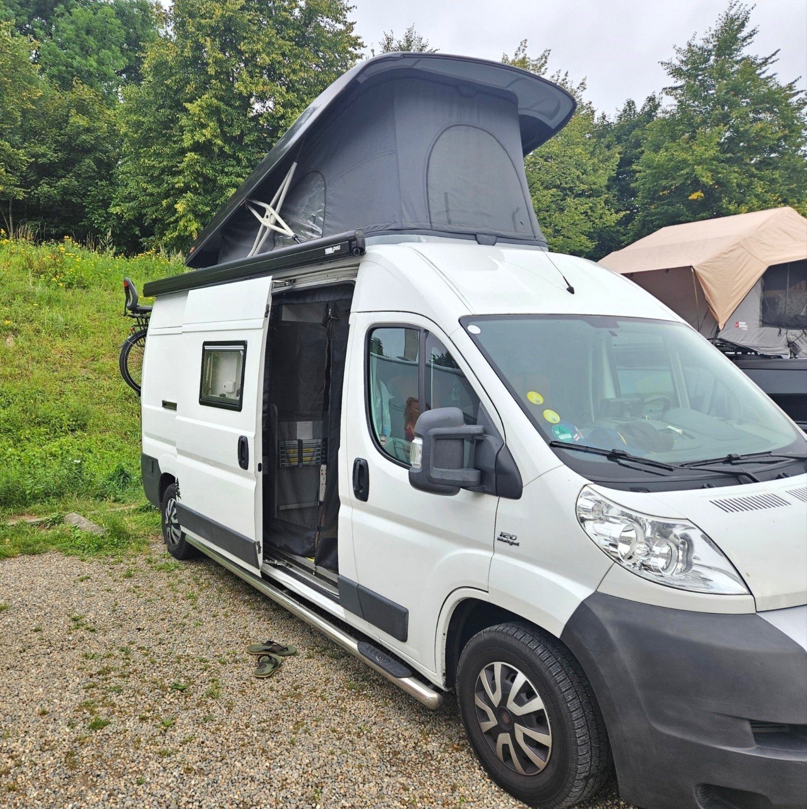 Interessepeiling - Ducato 2.3 Buscamper 4 pers. hefdak airco, Chemisch toilet, Fiat, Particulier, 5 tot 6 meter