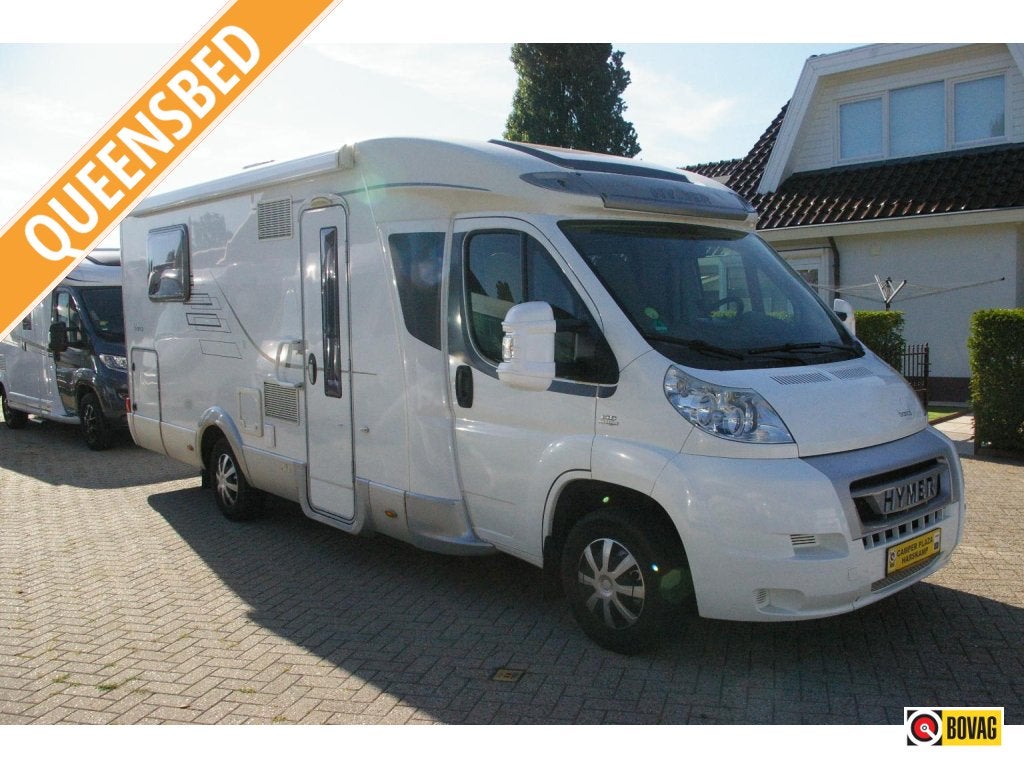 Hymer Tramp Bianco Line 698 CL Queensbed., Luifel, Ringverwarming, Bedrijf, Hymer