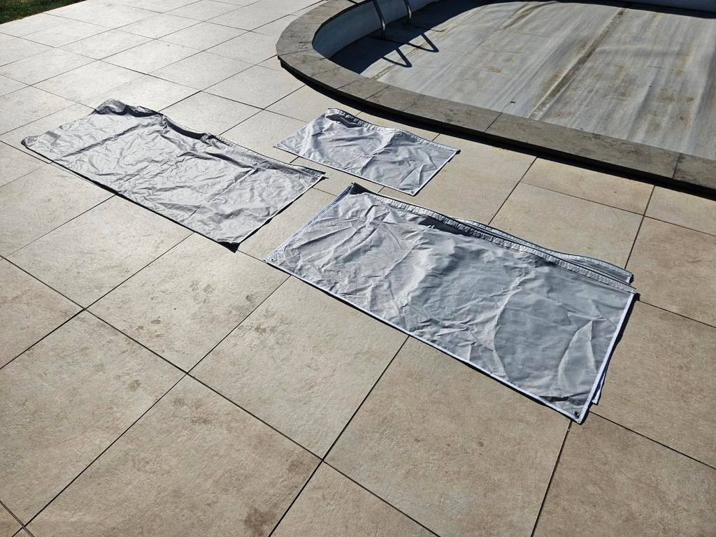 5 Marvella raamluifels met pees., Ophalen of Verzenden, Zo goed als nieuw